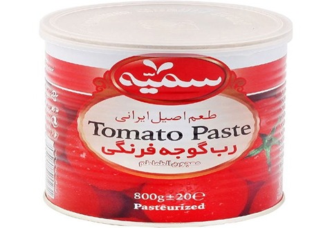 قیمت خرید رب گوجه فرنگی سمیه + فروش ویژه